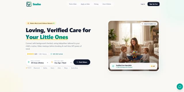 Sneho - Child Care Connect