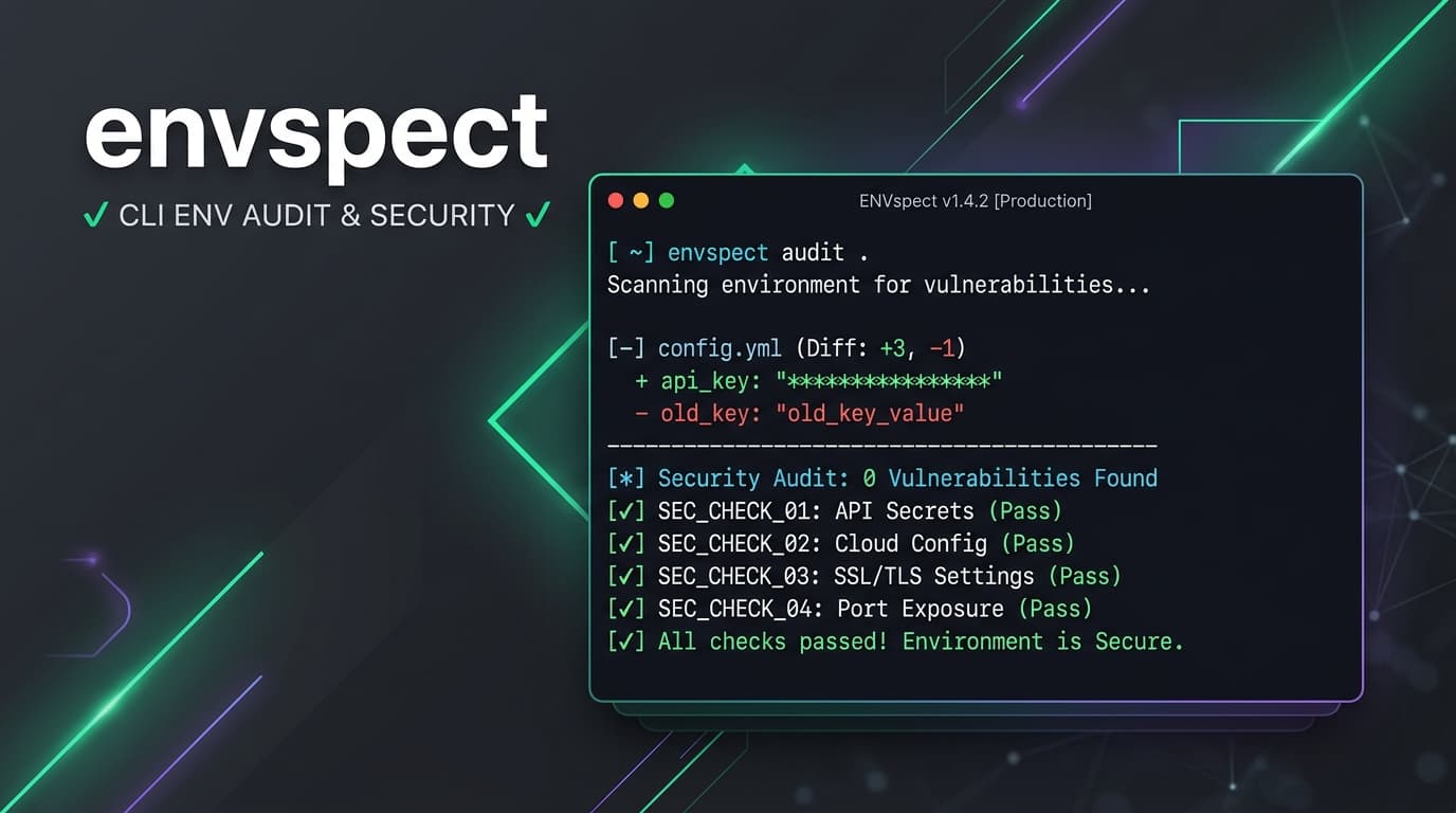 envspect — Zero-Config .env & Secret Audit CLI — case study preview